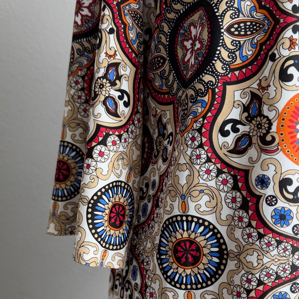 Jude Connally Multicolor Patterned Mini Dress Siz… - image 4